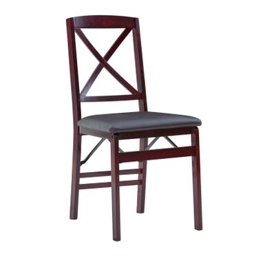 image of Eldridge X Back Folding Chair Set of Two with sku:lfxs1622-linon