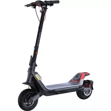 image of Segway - P100s Electric Kick Scooter w/62 Max Operating Range & 30 mph Max Speed - Black with sku:bb22062162-bestbuy