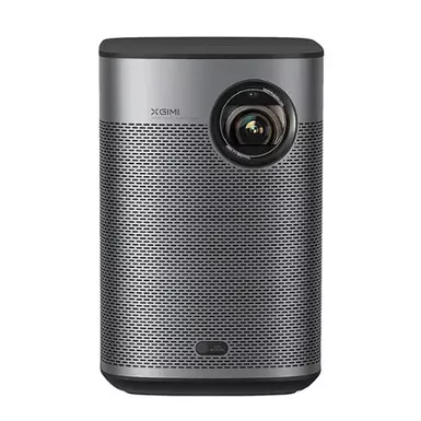 image of XGIMI - Halo+ FHD Smart Portable Projector with Harman Kardon Speaker and Android TV - Silver with sku:bb22057885-bestbuy