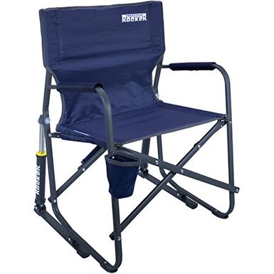 image of GCI Outdoor Freestyle Rocker Portable Folding Rocking Chair, Indigo with sku:b00d4jyr62-gci-amz