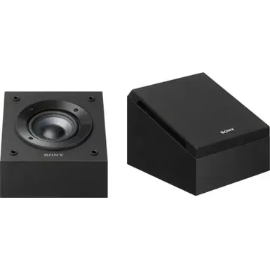 image of Sony - 4" Dolby Atmos Enabled Elevation Speakers (Pair) - Black with sku:bb21001032-bestbuy