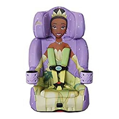 image of KidsEmbrace 2-in-1 Harness Booster Car Seat, Disney Tiana with sku:b07qj519fy-ama-amz