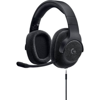image of Logitech - G433 Wired Gaming Headset for PC, PS4, Nintendo Switch, Xbox One - Black with sku:bb20736517-5877907-bestbuy-logitech