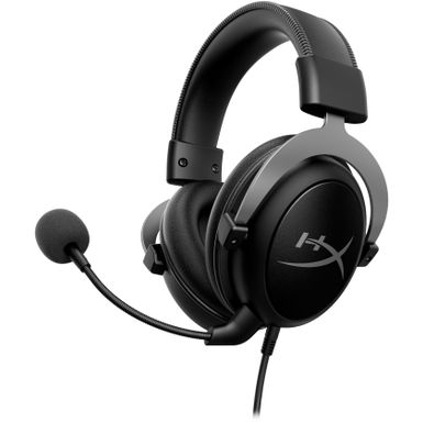image of HyperX - Cloud II Wired Gaming Headset for PC, Xbox X|S, Xbox One, PS5, PS4, Nintendo Switch, and Mobile - Black/Gunmetal with sku:bb19724723-4505204-bestbuy-kingston