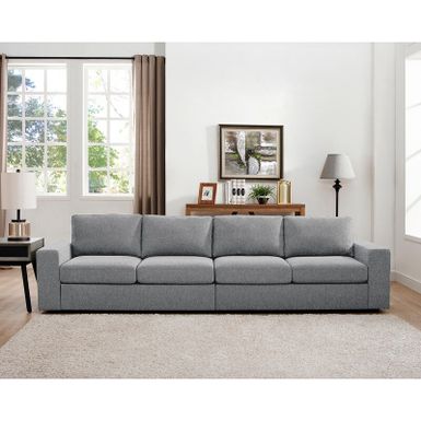 image of Copper Grove Creil Linen 4-seater Sofa - Light Gray with sku:dsc4zmeum8wyq038iklupqstd8mu7mbs--ovr