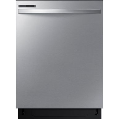 image of Samsung - 24" Top Control Built-In Dishwasher - Stainless steel with sku:bb21196369-6336699-bestbuy-samsung