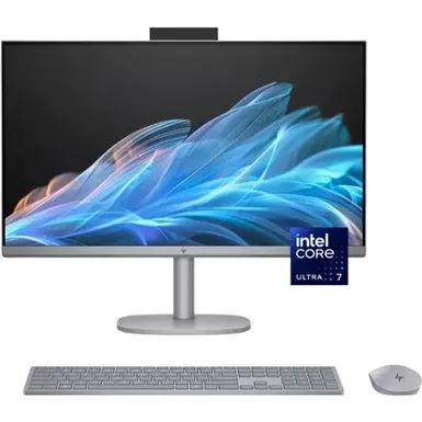 HP - OmniStudio X 27" Full HD Touch-Screen All-in-One - Intel Core Ultra 7 - 32GB Memory - 1TB SSD - Meteor Silver