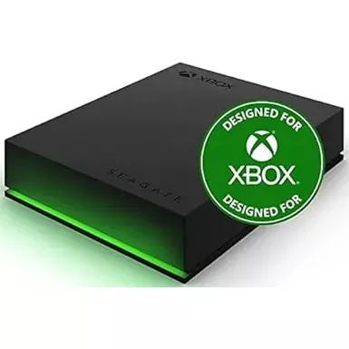 image of Seagate - Game Drive for Xbox 4TB External USB 3.2 Gen 1 Portable Hard Drive Xbox Certified with Green LED Bar - Black with sku:bb21810411-bestbuy