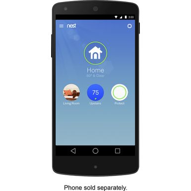 Alt View Zoom 17. Google - Nest Protect 2nd Generation (Battery) Smart Smoke/Carbon Monoxide Alarm - White