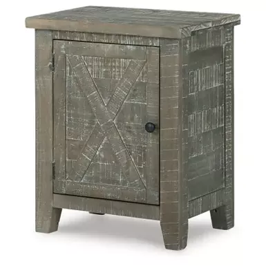 ClickDecor Nelson Storage Cabinet Dark Gray