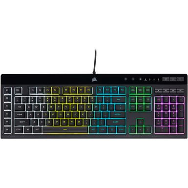 Alt View Zoom 14. CORSAIR - K55 RGB Pro Full-size Wired Dome Membrane Gaming Keyboard with Elgato Stream Deck Software Integration - Black