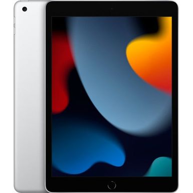 image of Apple - iPad (2021) - 10.2" - Wi-Fi - 256GB - Silver with sku:bb20069053-4901868-bestbuy-apple