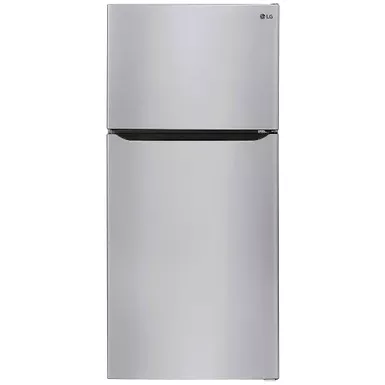 image of LG - 23.8 Cu. Ft. Top Freezer Refrigerator with Internal Water Dispenser - Stainless Steel with sku:bb21800461-bestbuy