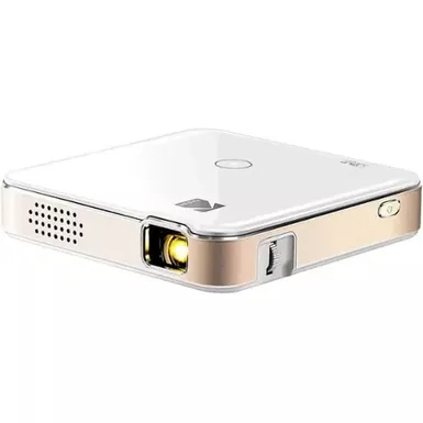 image of Kodak - Luma 150 Pico Portable Projector, HD Mini Projector with Rechargeable Battery, Built-In Speaker & 1080p Support - White with sku:bb22188806-bestbuy