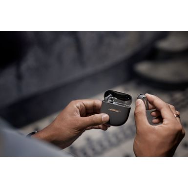 Alt View Zoom 16. Bose - QuietComfort Earbuds II True Wireless Noise Cancelling In-Ear Headphones - Eclipse Gray