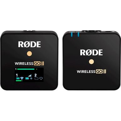 image of RØDE - WIRELESS GO II Single Set Wireless Microphone System with sku:bb21948770-6495131-bestbuy-rode