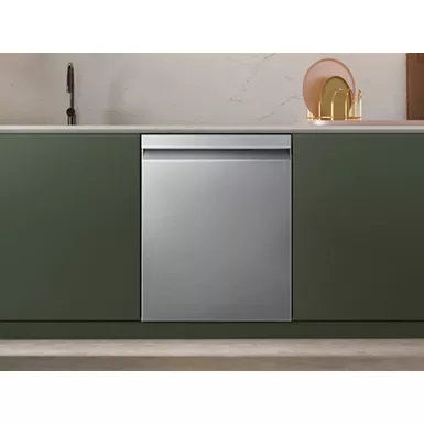 image of Samsung - 24" Top Control Smart Built-In Stainless Steel Tub Dishwasher with Storm Wash, 48 dBA - Stainless Steel with sku:bb22164175-bestbuy