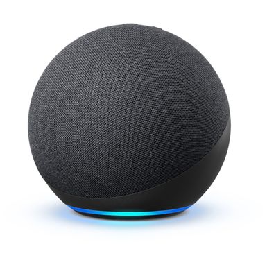 Alt View Zoom 12. Amazon - Echo (4th Gen) With premium sound, smart home hub, and Alexa - Charcoal
