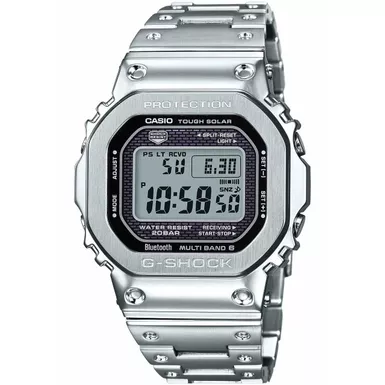 image of G-Shock - Mens G-Steel Bluetooth Stainless Steel Watch with sku:gmwb5000d-1-powersales