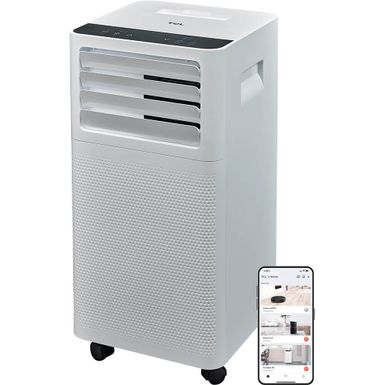 image of TCL 7,500 BTU Smart Portable Air Conditioner with sku:h5p24w-electronicexpress