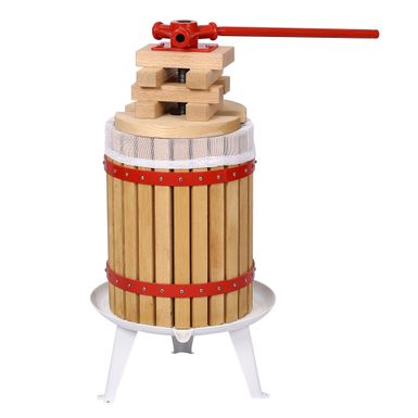 Fruit Wine Press-3.17 Gallon/12L - Oak