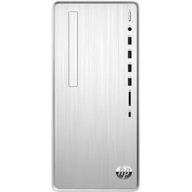 image of HP - Pavilion Desktop - AMD Ryzen 7 - 16GB Memory - 1TB SSD - Natural Silver with sku:bb21828108-bestbuy