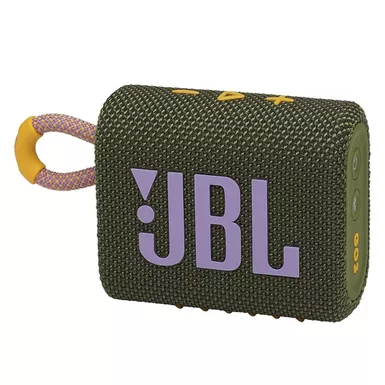 JBL Go 3 Waterproof Portable Bluetooth Speaker - Green