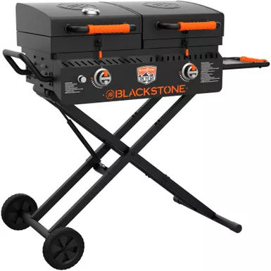 image of Blackstone - On the Go 17-in. Tailgater Outdoor Griddle - Black with sku:bb22066664-bestbuy