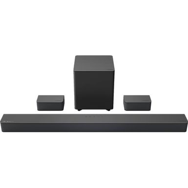 image of VIZIO - 5.1-Channel M-Series Premium Sound Bar with Wireless Subwoofer, Dolby Atmos and DTS:X - Dark Charcoal with sku:bb21741668-6459736-bestbuy-vizio