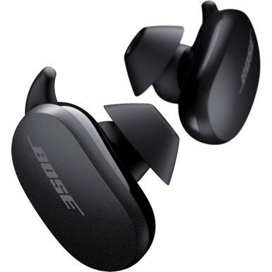 image of Bose - QuietComfort Earbuds True Wireless Noise Cancelling In-Ear Earbuds - Triple Black with sku:bo8312620010-adorama