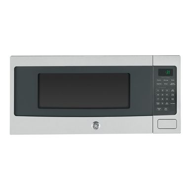 image of GE Profile Stainless Steel Countertop Microwave Oven with sku:pem31sfss-pem31sfss-abt