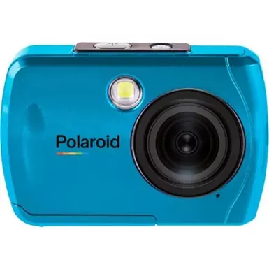 image of Polaroid - 16MP Waterproof Digital Camera - Teal with sku:bb21741633-bestbuy