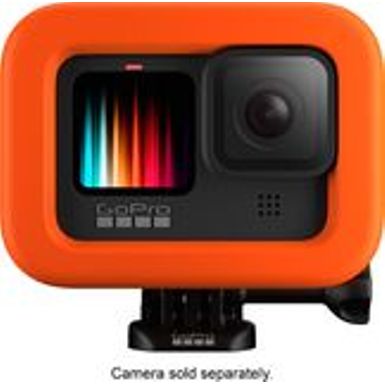 image of GoPro - Floaty (HERO11 Black/HERO10 Black/HERO9 Black) - Orange with sku:bb21635056-6429537-bestbuy-gopro