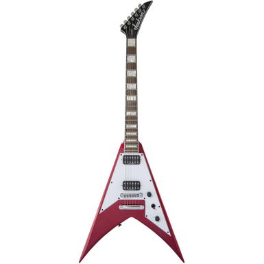 image of Jackson X Series Signature Scott Ian King V KVXT Electric Guitar, 22 Frets, Maple Neck, Laurel Fingerboard, Candy Apple Red with sku:jac-2916403509-guitarfactory