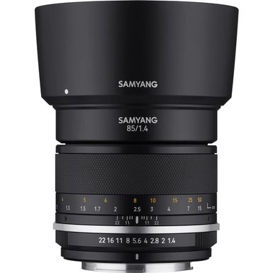 image of Samyang MK2 85mm f/1.4 Weather Sealed Telephoto Lens for Canon EF with sku:sy8514eos-adorama