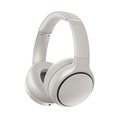image of Panasonic RB-M700B Deep Bass Wireless Bluetooth Immersive Headphones with Bass Reactor and Noise Cancelling, Sand Beige with sku:pcrbm700bc-adorama