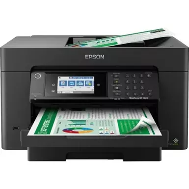 image of Epson - WorkForce Pro WF-7820 Wireless Wide-format All-in-One Printer with sku:bb21627388-bestbuy