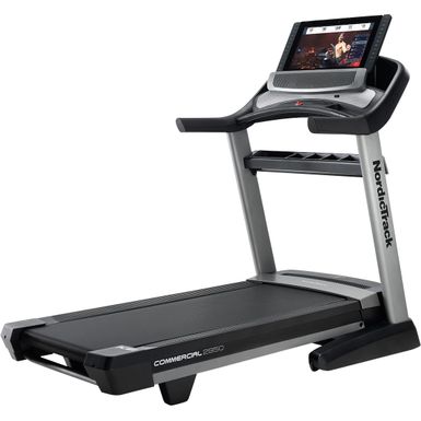 image of NordicTrack - Commercial 2950 Treadmill - Black with sku:bb21644845-6433909-bestbuy-nordictrack