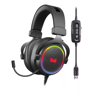 image of Monster - Alpha 7.1 RGB Corded Gaming Headset with sku:2mngh0172b0e2-powersales