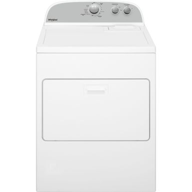 image of Whirlpool - 7 Cu. Ft. Gas Dryer with AutoDry Drying System - White with sku:bb20968443-6203991-bestbuy-whirlpool
