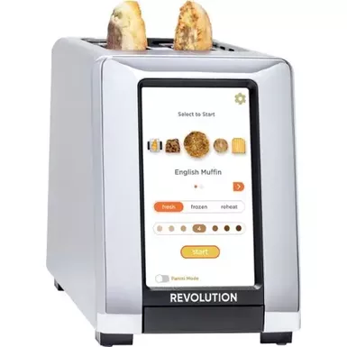 image of Revolution Cooking - Revolution InstaGLO R180 Toaster - Stainless Steel with sku:bb22081970-bestbuy