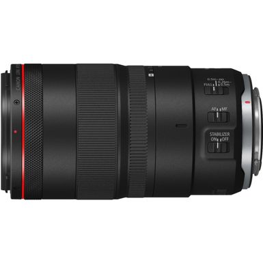 Back Zoom. Canon - RF 100mm f/2.8 L MACRO IS USM Telephoto Lens for RF Mount Cameras - Black