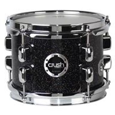 image of Crush Drums Sublime E3 Maple 4 Piece Shell Pack, Includes 22x18" Bass Drum, 12x8" Tom Drum, 16x14" Floor Tom Drum and 14x6" Snare Drum - Black Multi Sparkle with sku:cds3m428610-adorama