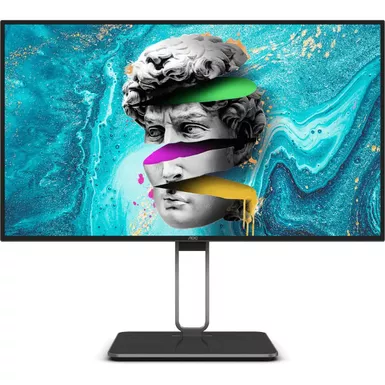 AOC U27U2DP 27" 16:9 4K Ultra HD IPS LCD HDR Monitor, Black