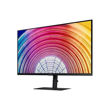 Samsung - ViewFinity S60A 32” LED QHD FreeSync Monitor with HDR10 (HDMI, DisplayPort, USB) - Black, Silver