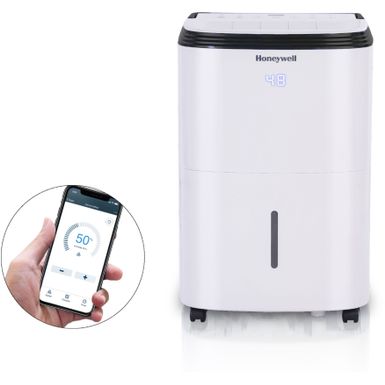 Alt View Zoom 13. Honeywell - Smart WiFi Energy Star Dehumidifier for Basements & Rooms Up to 4000 Sq.Ft. with Alexa Voice Control & Anti-Sp