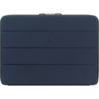 image of solo New York - Bond Sleeve for 15.6"Laptop - Navy with sku:bb21294047-6361798-bestbuy-solo