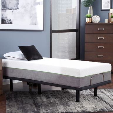 Rent To Own Blissful Nights 12" Copper Infused Twin Long Memory Foam ...