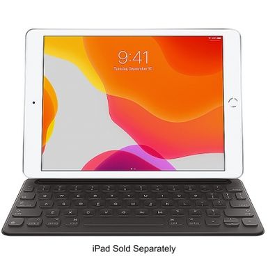 image of Apple - Smart Keyboard for iPad (8th Generation) iPad (7th Generation) iPad Air (3rd Generation) and 10.5-inch iPad Pro with sku:bb21207360-6340353-bestbuy-apple
