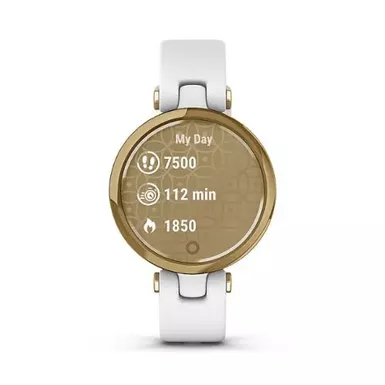 image of Garmin - Lily Classic Smartwatch 34mm Fiber-Reinforced Polymer - Light Gold with sku:bb21710164-bestbuy